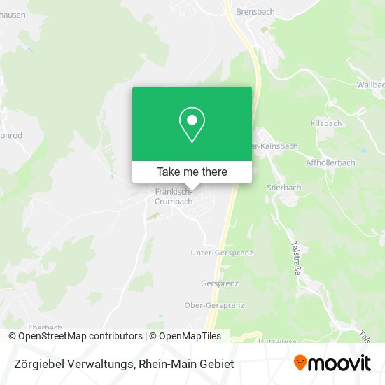 Zörgiebel Verwaltungs map