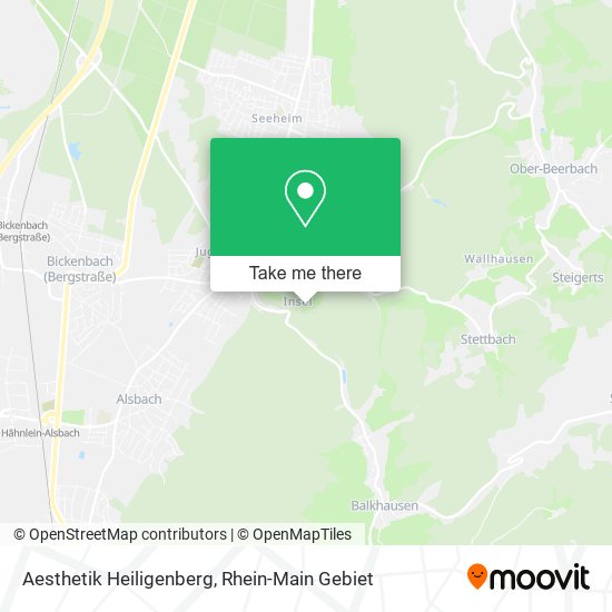 Aesthetik Heiligenberg map