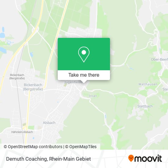 Demuth Coaching map