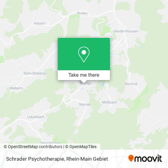 Карта Schrader Psychotherapie
