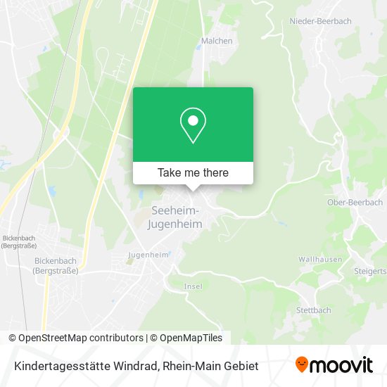 Kindertagesstätte Windrad map