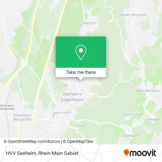 Карта HVV Seeheim