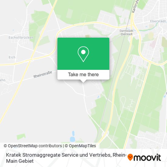 Kratek Stromaggregate Service und Vertriebs map