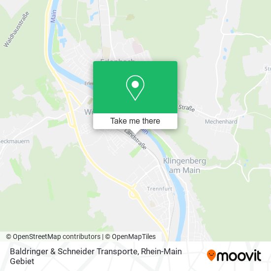 Карта Baldringer & Schneider Transporte