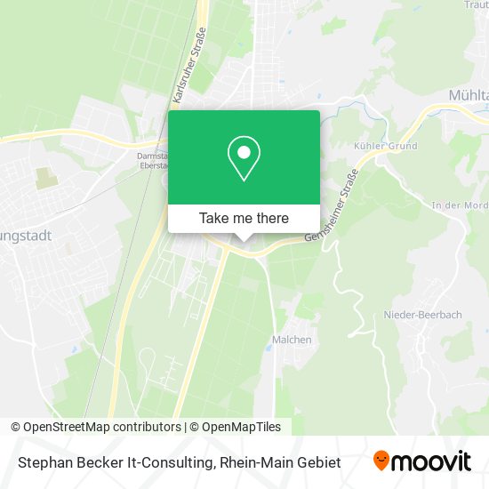 Stephan Becker It-Consulting map