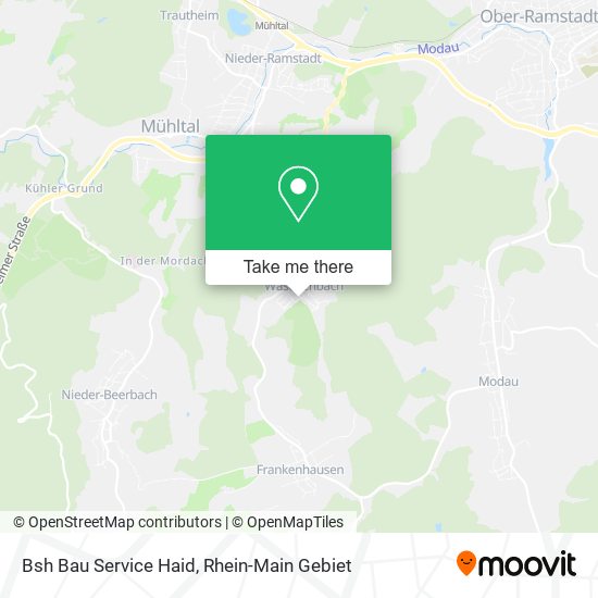 Bsh Bau Service Haid map