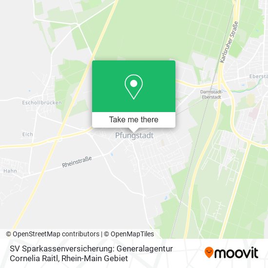 SV Sparkassenversicherung: Generalagentur Cornelia Raitl map