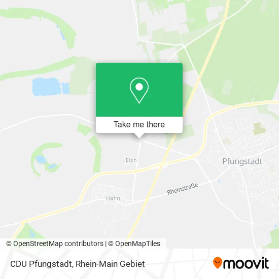 Карта CDU Pfungstadt
