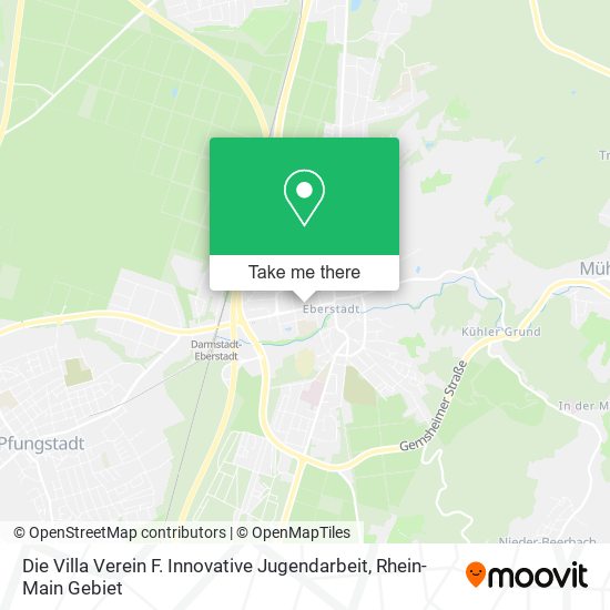 Die Villa Verein F. Innovative Jugendarbeit map