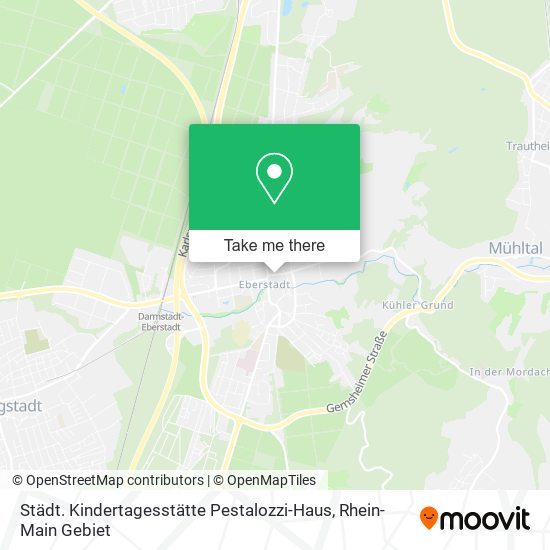 Städt. Kindertagesstätte Pestalozzi-Haus map