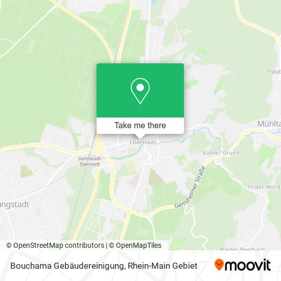 Bouchama Gebäudereinigung map