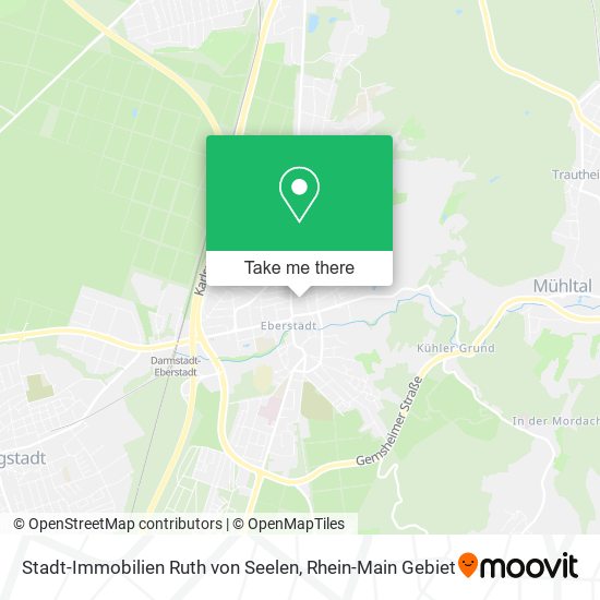 Stadt-Immobilien Ruth von Seelen map