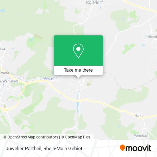 Juwelier Partheil map