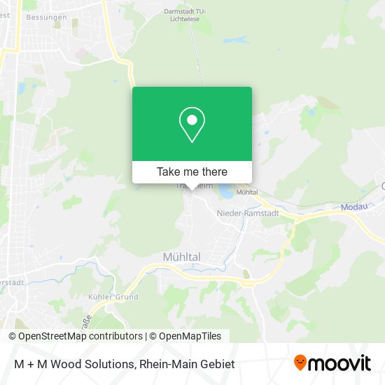 M + M Wood Solutions map