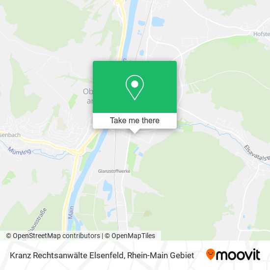 Kranz Rechtsanwälte Elsenfeld map