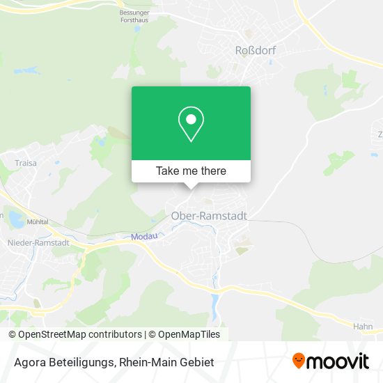Agora Beteiligungs map
