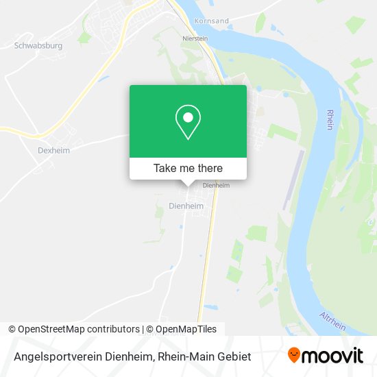 Angelsportverein Dienheim map