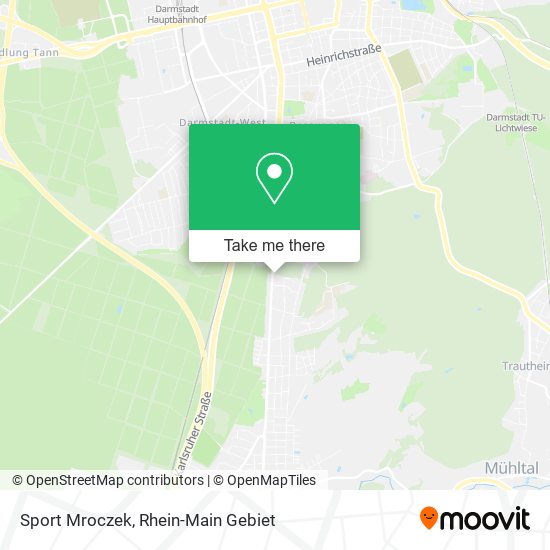 Sport Mroczek map