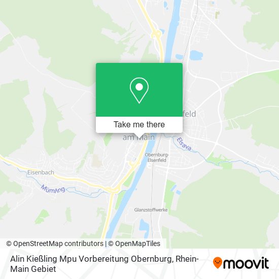 Карта Alin Kießling Mpu Vorbereitung Obernburg