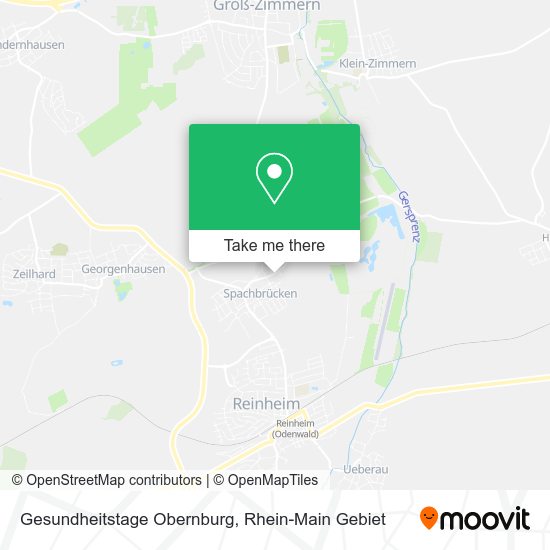 Gesundheitstage Obernburg map