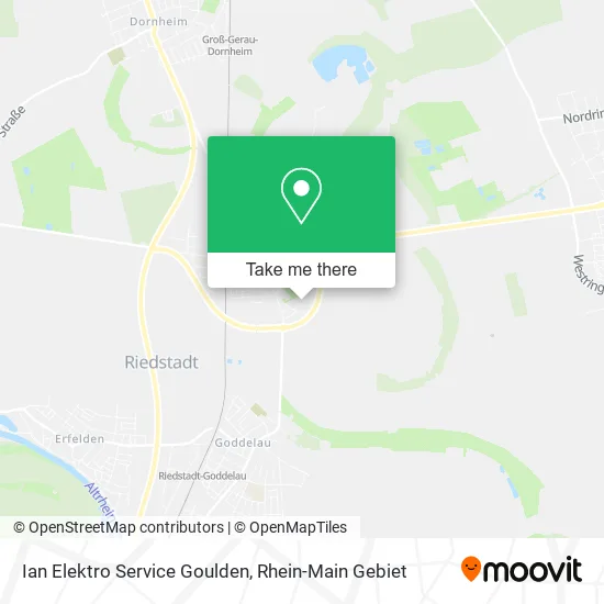 Карта Ian Elektro Service Goulden