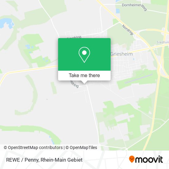 REWE / Penny map