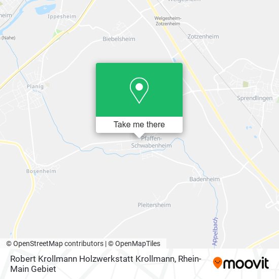 Карта Robert Krollmann Holzwerkstatt Krollmann