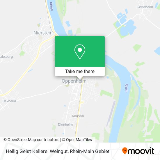 Heilig Geist Kellerei Weingut map