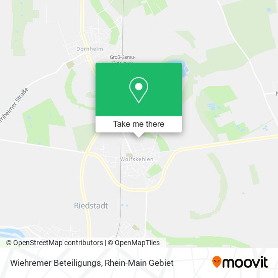 Wiehremer Beteiligungs map