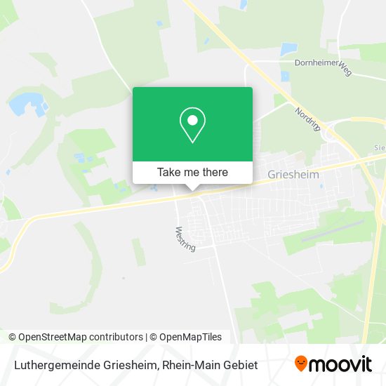 Luthergemeinde Griesheim map