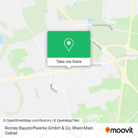 Romey Baustoffwerke GmbH & Co map