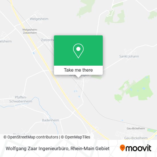 Wolfgang Zaar Ingenieurbüro map