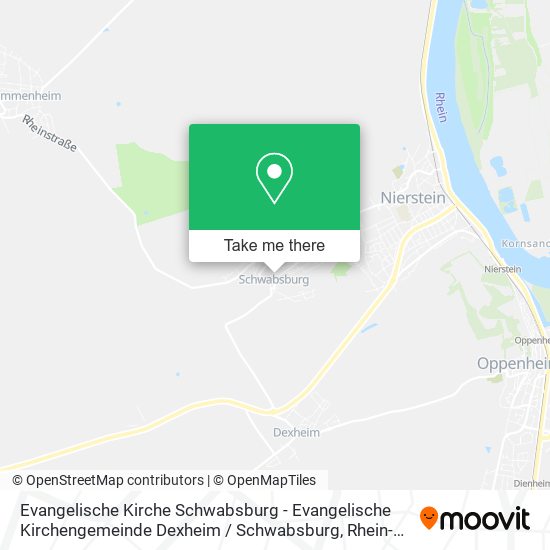 Карта Evangelische Kirche Schwabsburg - Evangelische Kirchengemeinde Dexheim / Schwabsburg