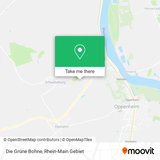 Карта Die Grüne Bohne