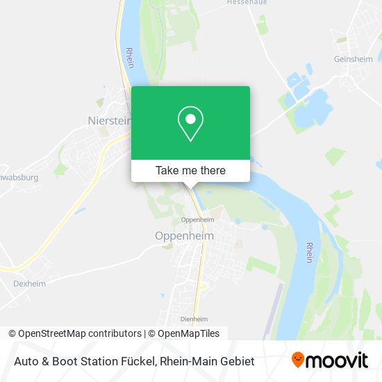 Auto & Boot Station Fückel map