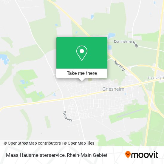 Maas Hausmeisterservice map