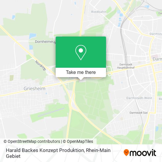 Harald Backes Konzept Produktion map