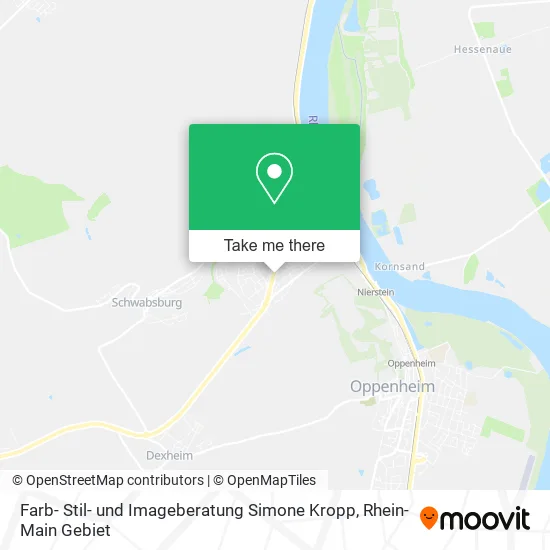 Карта Farb- Stil- und Imageberatung Simone Kropp