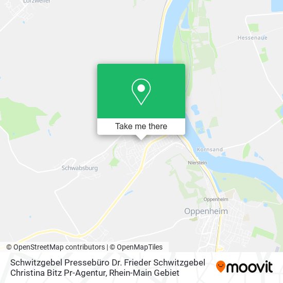 Schwitzgebel Pressebüro Dr. Frieder Schwitzgebel Christina Bitz Pr-Agentur map