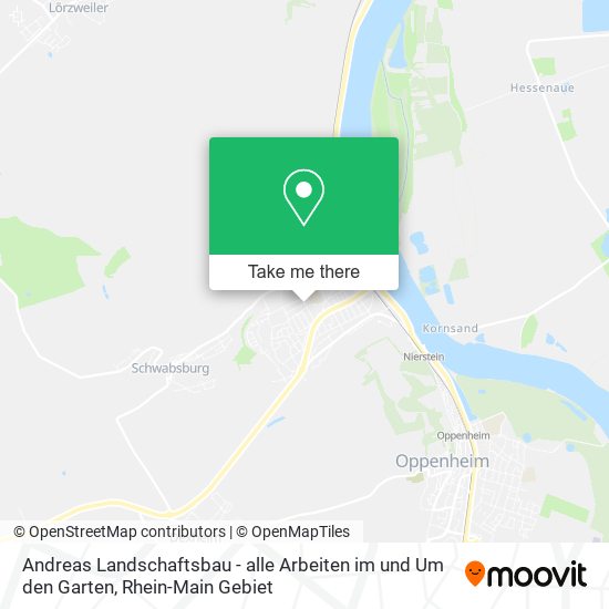 Карта Andreas Landschaftsbau - alle Arbeiten im und Um den Garten
