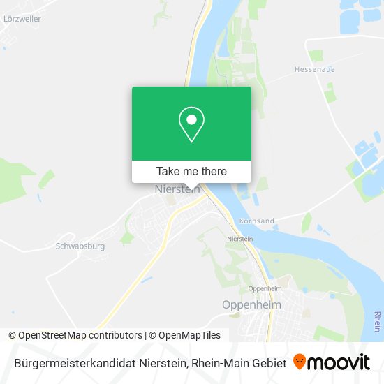 Bürgermeisterkandidat Nierstein map