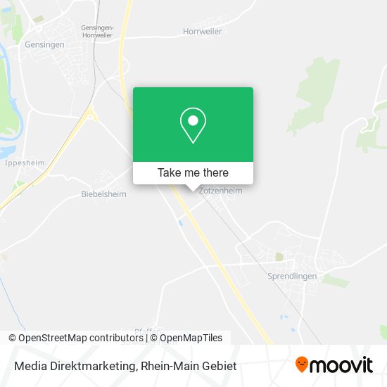 Media Direktmarketing map