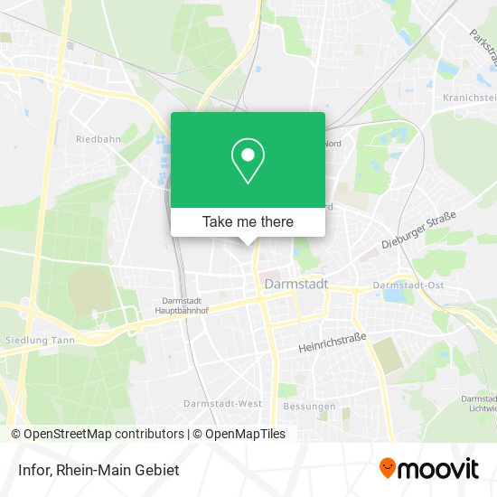Карта Infor
