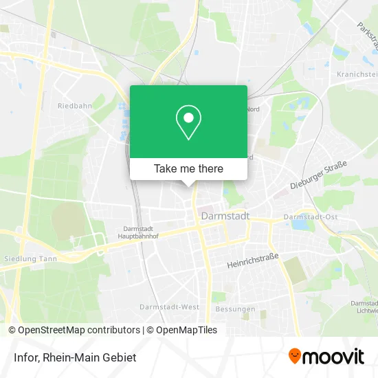 Карта Infor
