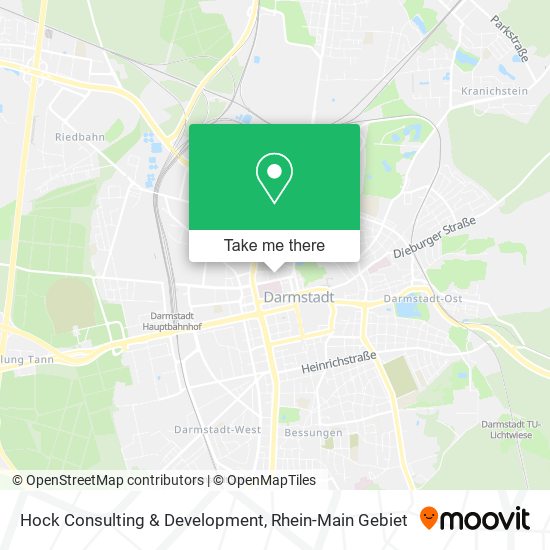 Hock Consulting & Development map