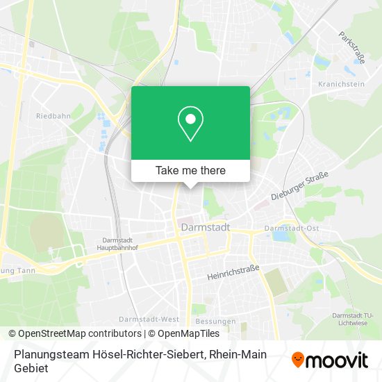 Карта Planungsteam Hösel-Richter-Siebert