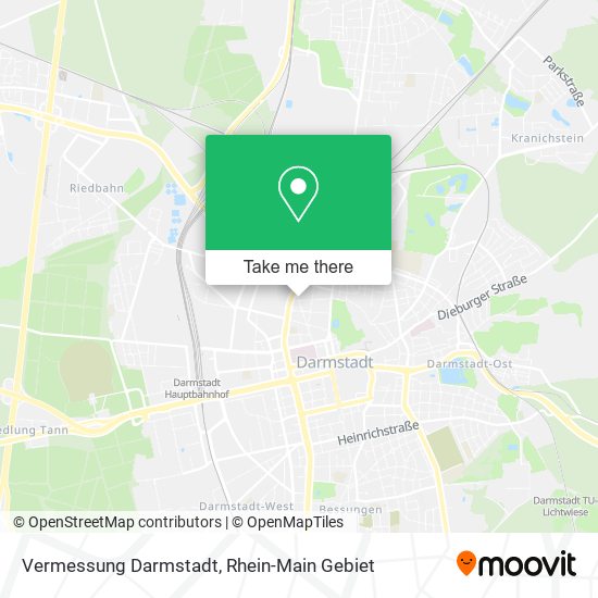 Карта Vermessung Darmstadt