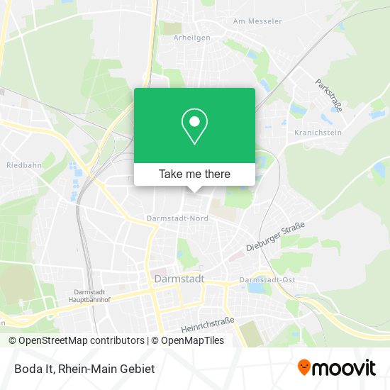 Boda It map