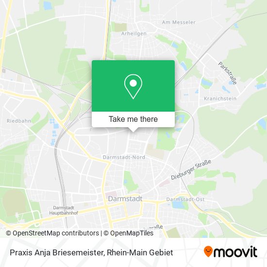Praxis Anja Briesemeister map