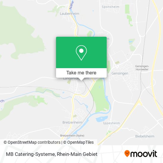 MB Catering-Systeme map
